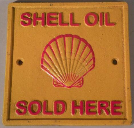 *A square Shell sign