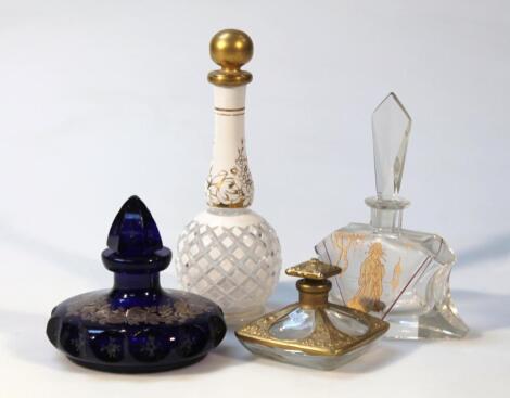 Various scent bottles