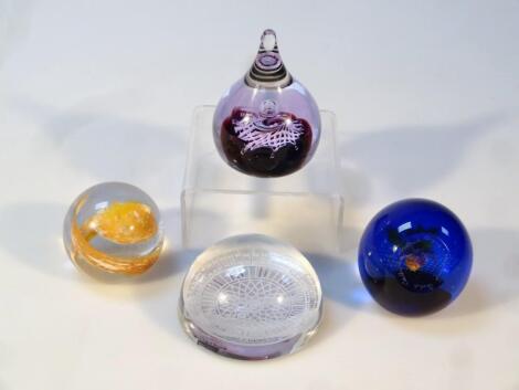 Various paperweights