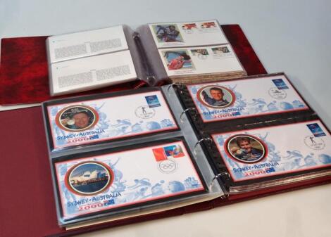 Various Olympic Games first day covers