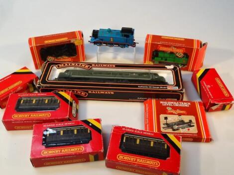 Various OO-Gauge trains and accessories