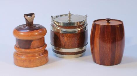 Various 20thC treen