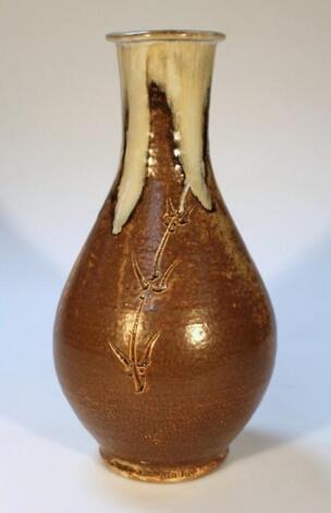 A Jim Malone Lesson Hall studio pottery vase