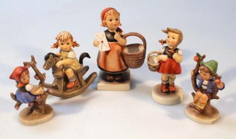 Various Goebel Hummel figures
