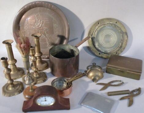 Various 19thC and later copper brass and collectables