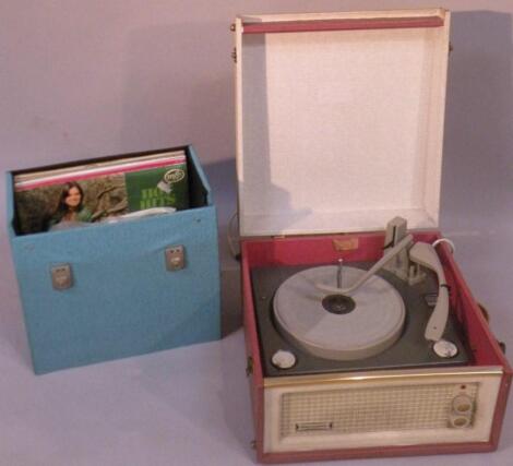 A mid-20thC Dansette record player