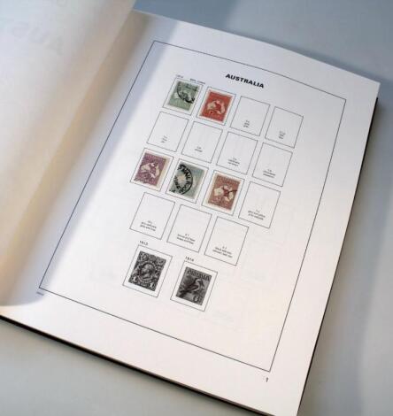 An Australian stamp album