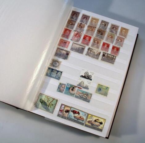 An album of World stamps