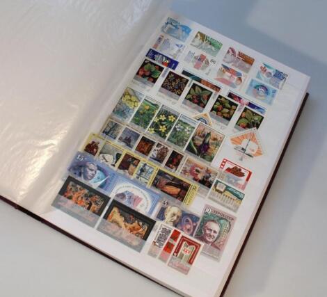 An album of Russian stamps