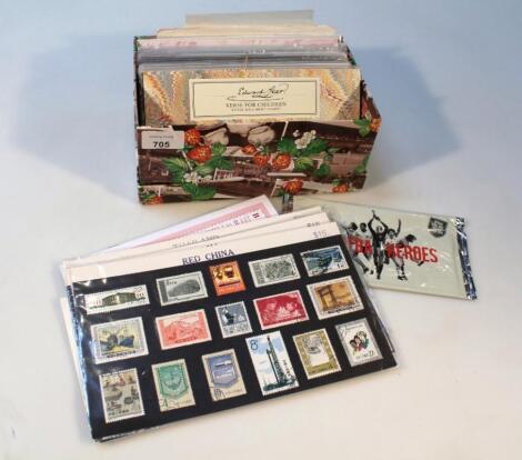 Assorted Royal Mail mint stamps