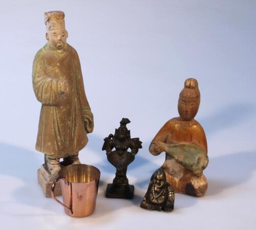 Various oriental figures