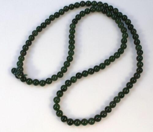 A jade necklace