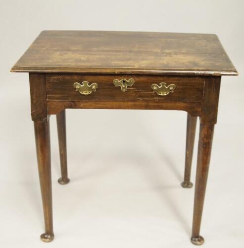 An 18thC provincial lowboy