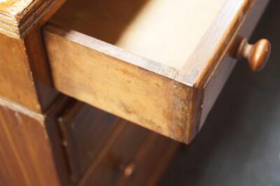 A Victorian style mahogany partner's desk - 3