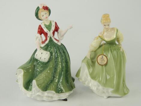 Two Royal Doulton figures