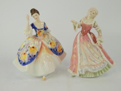 Two Royal Doulton figures