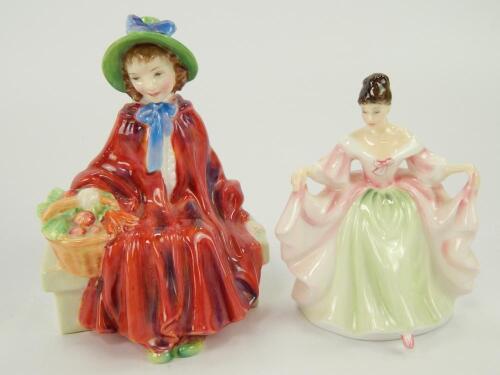 Two Royal Doulton figures