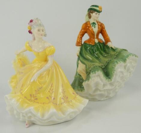 Two Royal Doulton figures