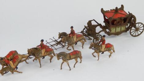 A Britain's model of Queen Elizabeth II Coronation carriage