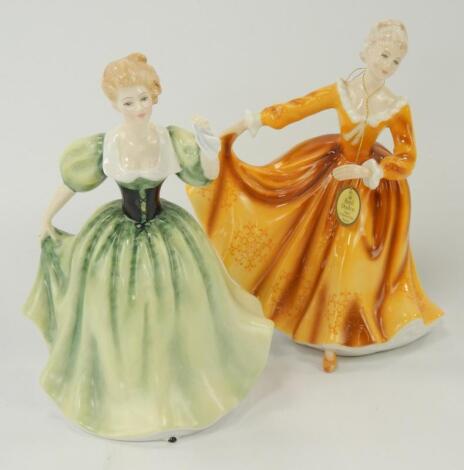 Two Royal Doulton figures