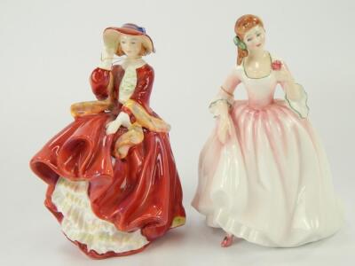 Two Royal Doulton figures