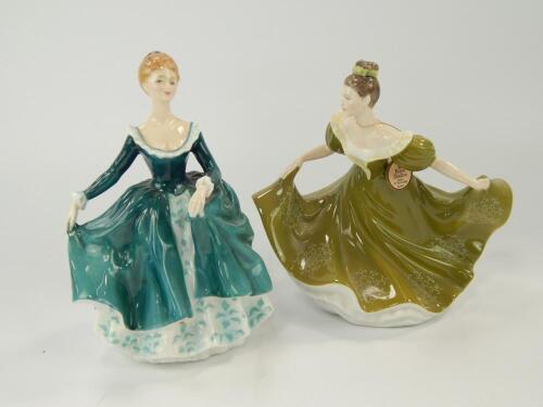 Two Royal Doulton figures