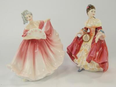 Two Royal Doulton figures