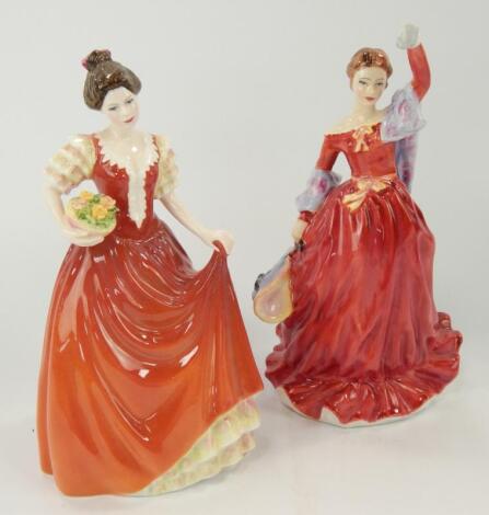 Two Royal Doulton figures