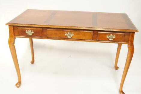 A modern Queen Anne style hall or serving table