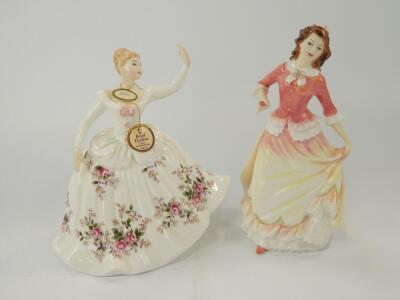 Two Royal Doulton figures