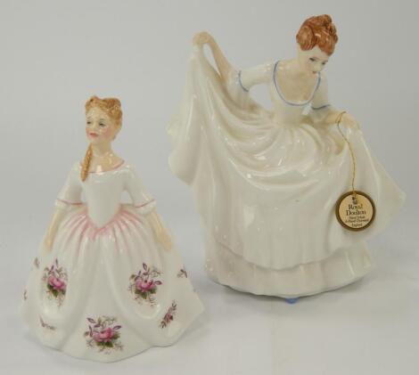 Two Royal Doulton figures