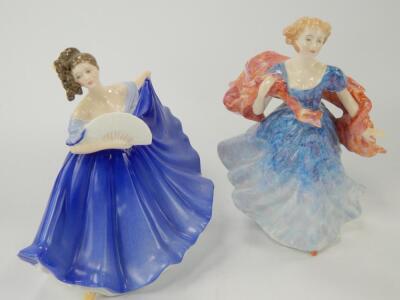 Two Royal Doulton figures