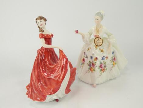 Two Royal Doulton figures