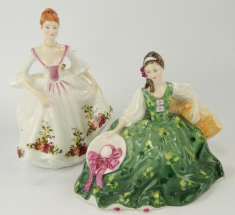 Two Royal Doulton figures