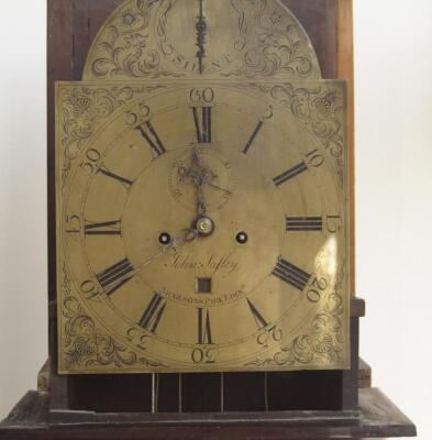 A George III mahogany longcase clock - 4