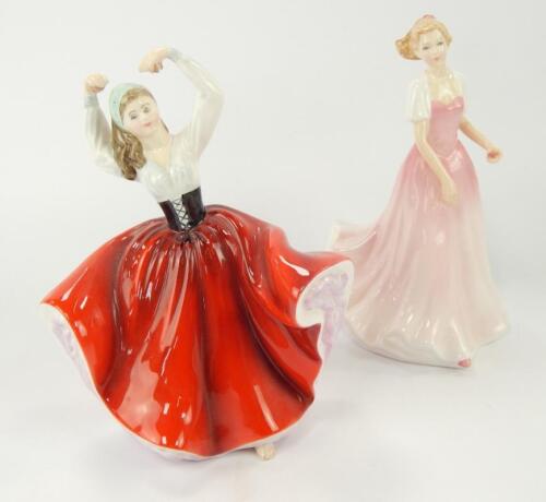 Two Royal Doulton figures