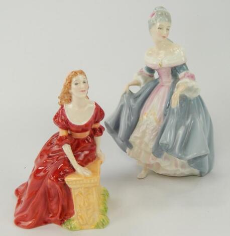 Two Royal Doulton figures