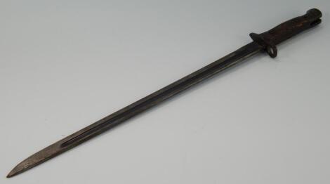 An early 20thC British bayonet