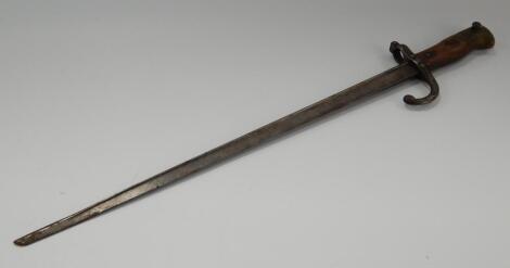 A 19thC French bayonet