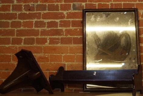 A desk top book rack