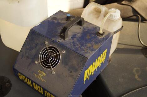 A Hydrahaze Junior smoke machine.