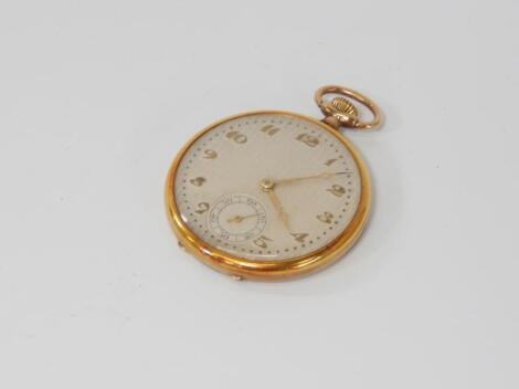 A gentleman's gold pocket watch by Ernest Borel & Co