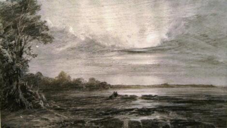 Attributed to George Cole (1810 - 1833). Estuary view