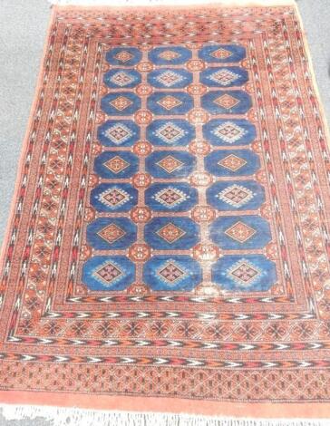 A Middle Eastern rug