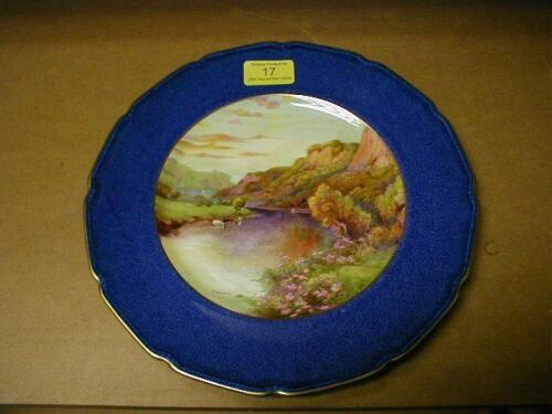 A Royal Doulton cabinet plate