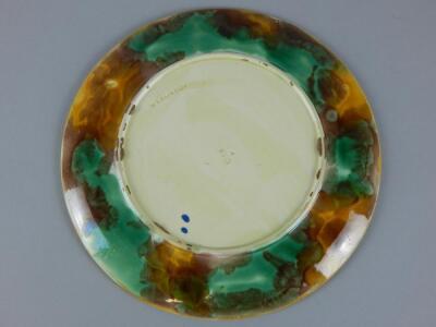 A late 19thC Wedgwood tortoiseshell plate - 2