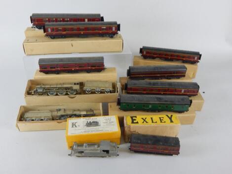 Various Jamieson sheet metal OO gauge train kits