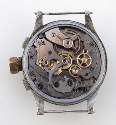 An early 20thC Leonidas gentleman's wrist chronograph - 2