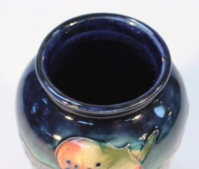 A mid-20thC Moorcroft Orchid pattern vase - 2