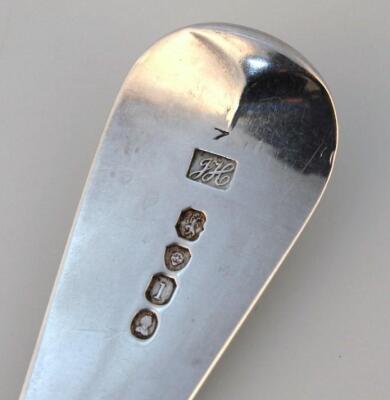 A George IV silver tablespoon - 3